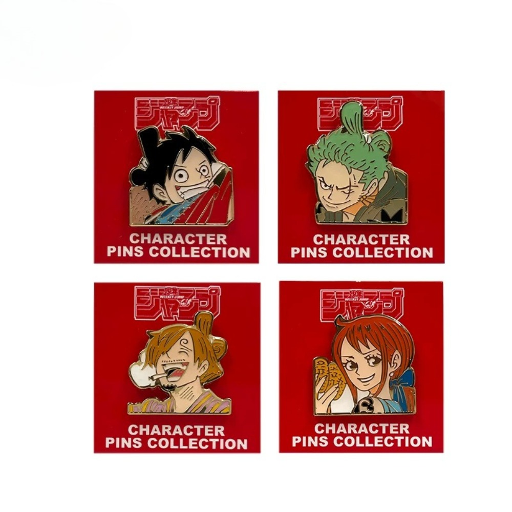 Luffy Anime Merchandise - Официальные броши и металлические значки по