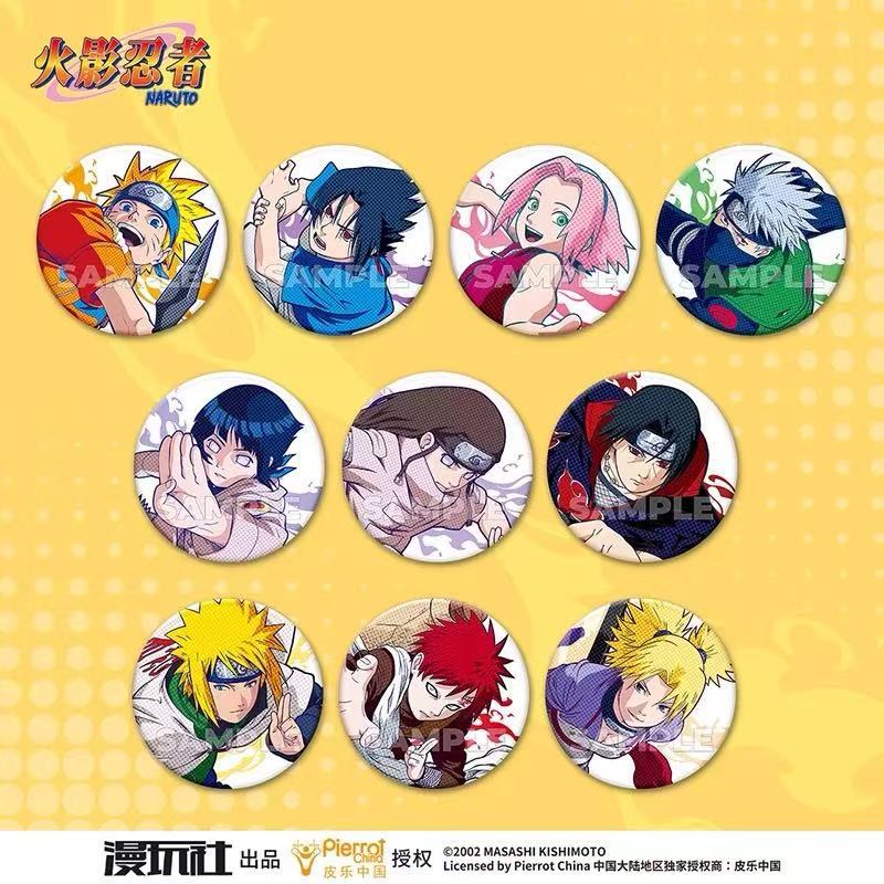 Anime Merchandise Box - Оригинальный оловянный значок серии Naruto Spot,