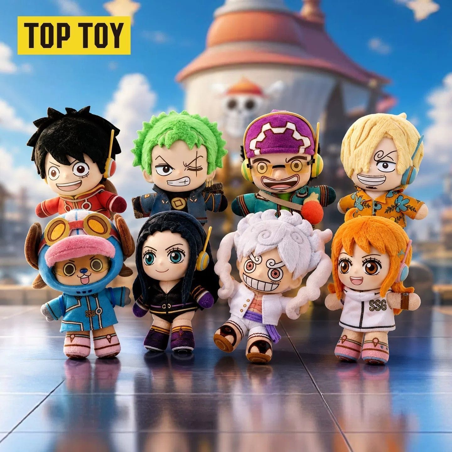 Luffy Anime Merchandise - EAKI One Piece Egghead Arc Плюшевая