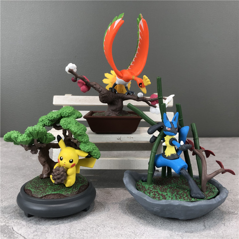 Anime Merchandise Box - Коллекционная серия ReMent Pokemon Bonsai: Слепая