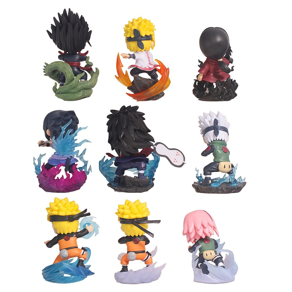 Набор из 9 фигурок Наруто в Q- – обзор и цена Anime Merchandise For Kids