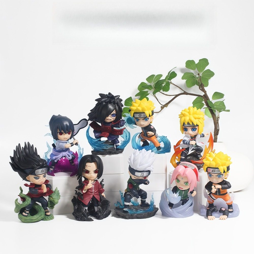 Набор из 9 фигурок Наруто в Q- – обзор и цена Anime Merchandise For Kids