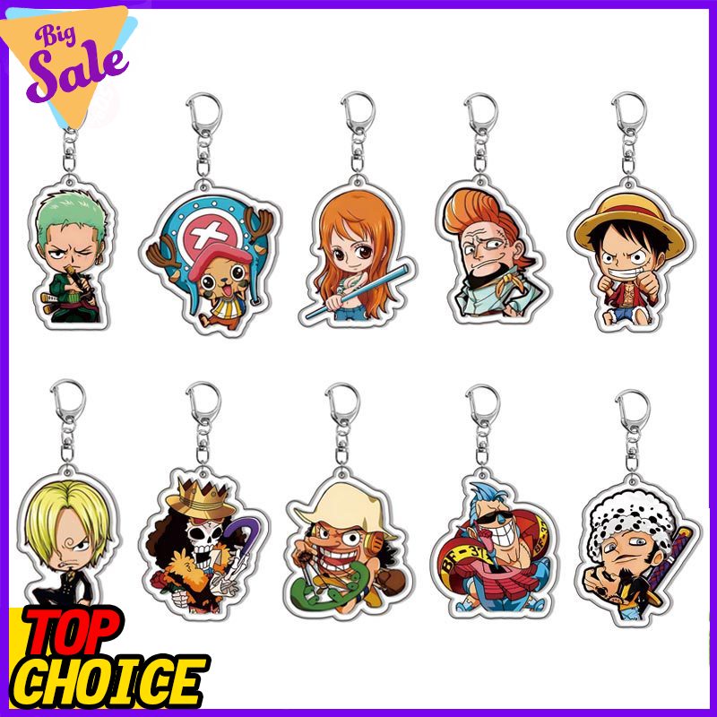 Брелок One Piece с Луффи и Рор – обзор и цена Luffy Anime Merchandise