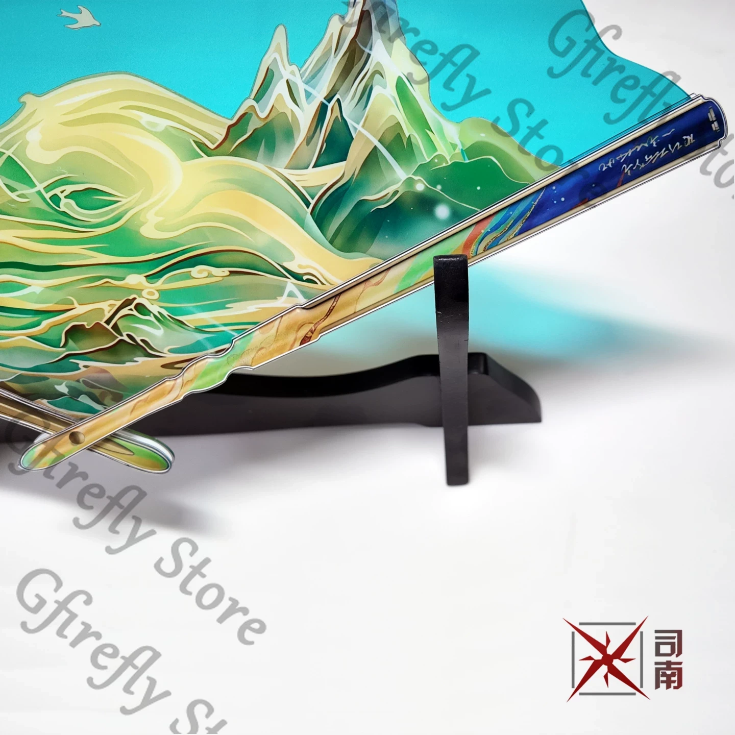 Складной шелковый веер Suisui, – обзор и цена Anime Expo Merchandise